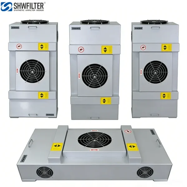 Industrial Grade Hepa Filter, FFU, Aluminum