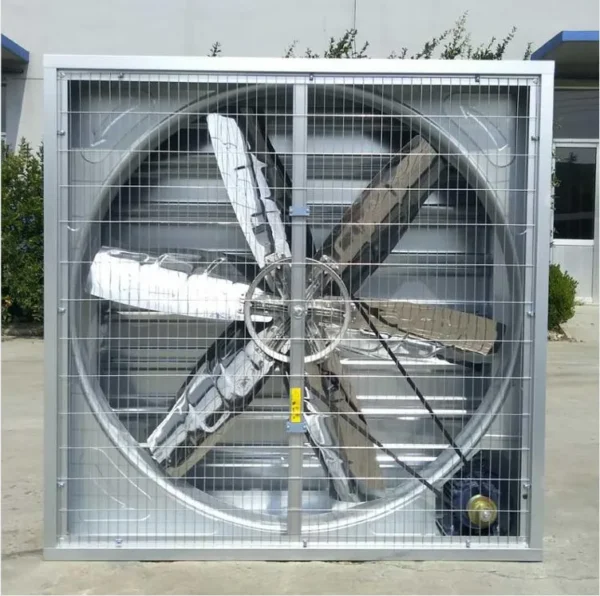Industrial Hammer Exhaust Fan, Wall, 120 V, Electric - view 3