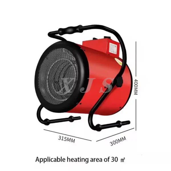 Industrial Heater, Portable, Waterproof, 9KW, 380V - view 4