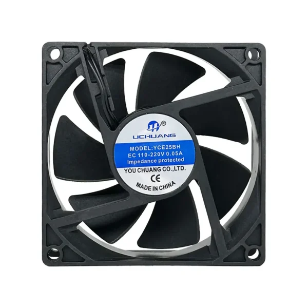 Industrial High-speed Plastic Radiator, 8025, 110V~240V, Axial