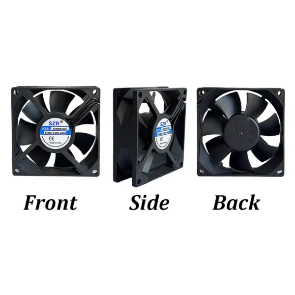 Industrial High-speed Plastic Radiator, 8025, Axial, Brushless - view 5