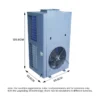 Industrial Kitchen Air Conditioner, 5HP, 18, 380V50Hz - view 2