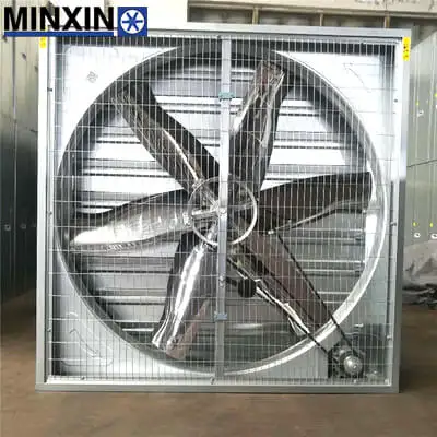 Industrial Metal Exhaust Fan, 800mm, 500mm, Cast - view 2