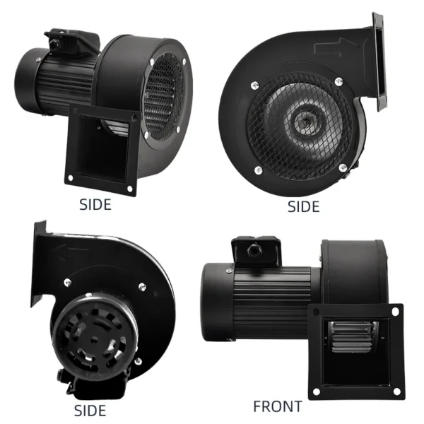 Industrial Micro Blower, 110V/220V, Centrifugal, Radial, 550W - view 2