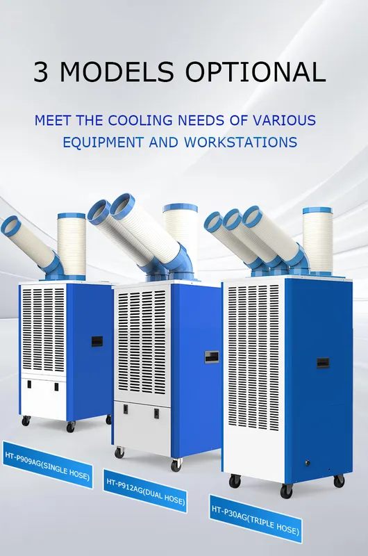 Industrial Mobile Air Conditioner for Workshops, Multi-Refrigerant - view 4