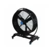 Industrial Mobile Fan, 4-Wheel, Aluminum - view 4