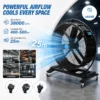 Industrial Mobile Fan, Portable, 38000m³, 600W(0.80hp) - view 3