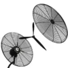 Industrial Oscillating Fan, 30-inch, Electric, Plastic - view 4