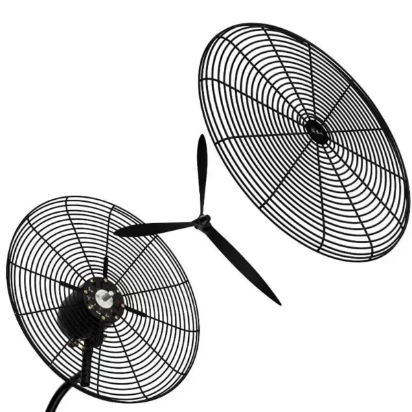 Industrial Oscillating Fan, 30-inch, Electric, Plastic - view 4