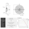 Industrial Paint Booth Condenser, Axial, IP54, 230V - view 3