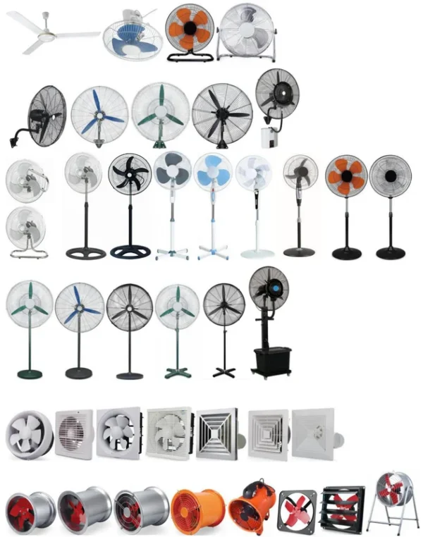 Industrial Pedestal Stand Fan, 30-Inch, 220V, 290 - view 4