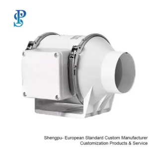 Industrial Plastic Duct Fan, ISO, Steel