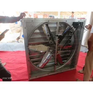 Industrial Poultry Exhaust Fan, Stainless, Steel, Wall