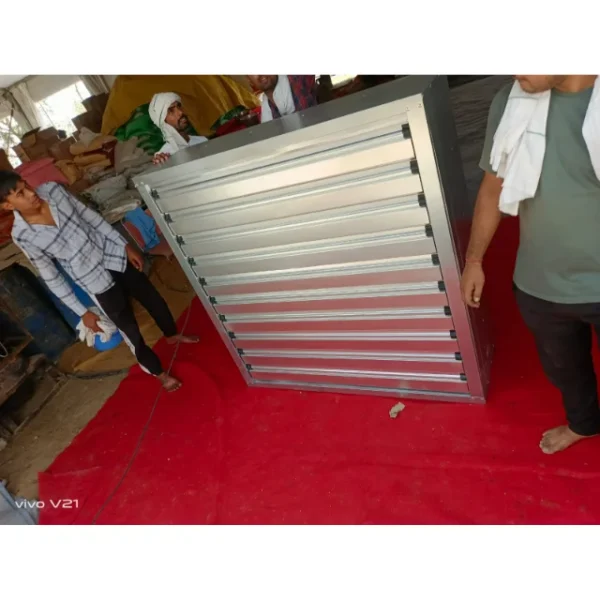 Industrial Poultry Exhaust Fan, Stainless, Steel, Wall - view 2
