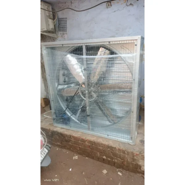 Industrial Poultry Exhaust Fan, Stainless, Steel, Wall - view 3