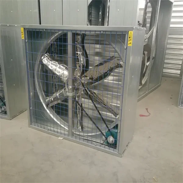 Industrial Poultry Ventilation Fan, Roof, Centrifugal, Wall - view 3