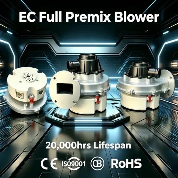Industrial Radial Blower, 220V, PWM, 3000pa, Brushless - view 2