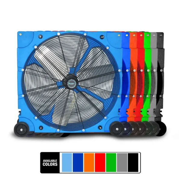Industrial Removable Axial Blower, 24", 8900, CFM, 1/4HP - view 4