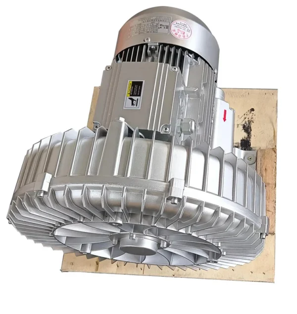 Industrial Ring Air Blower, 2.2KW, 3HP, Aluminum, 220V