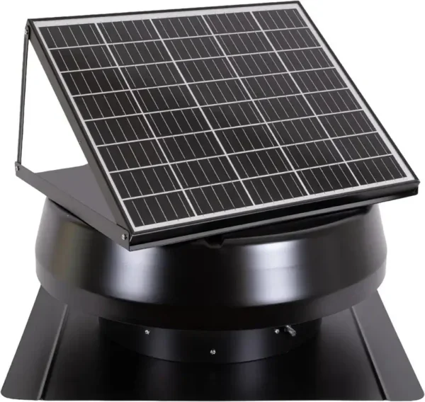Industrial Roof Axial Fan, Solar, 24V, 40W, Steel