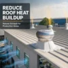 Industrial Roof Exhaust Fan, Electric, Stainless Steel - view 2
