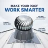 Industrial Roof Exhaust Fan, Electric, Stainless Steel - view 6