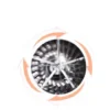 Industrial Roof Ventilator, Centrifugal, Wind, Stainless Steel - view 4