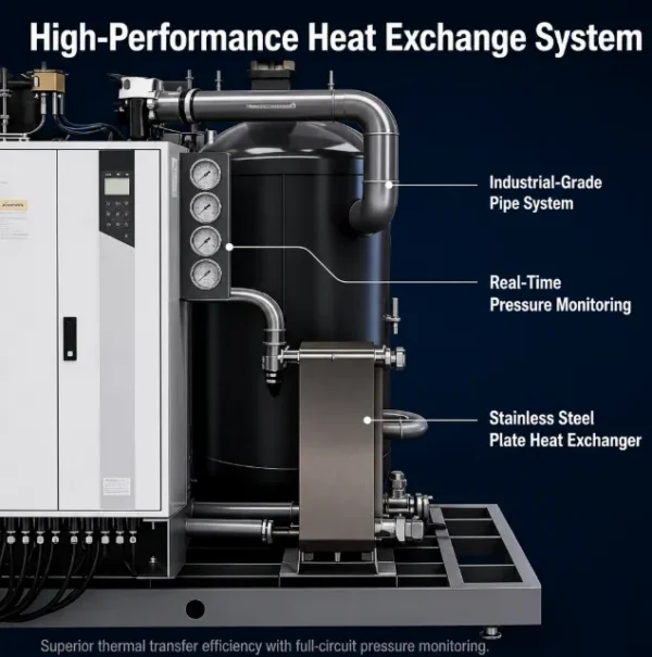 Industrial Screw-type Water Chiller, 380 V, Customizable - view 3