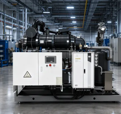 Industrial Screw-type Water Chiller, 380 V, Customizable - view 5