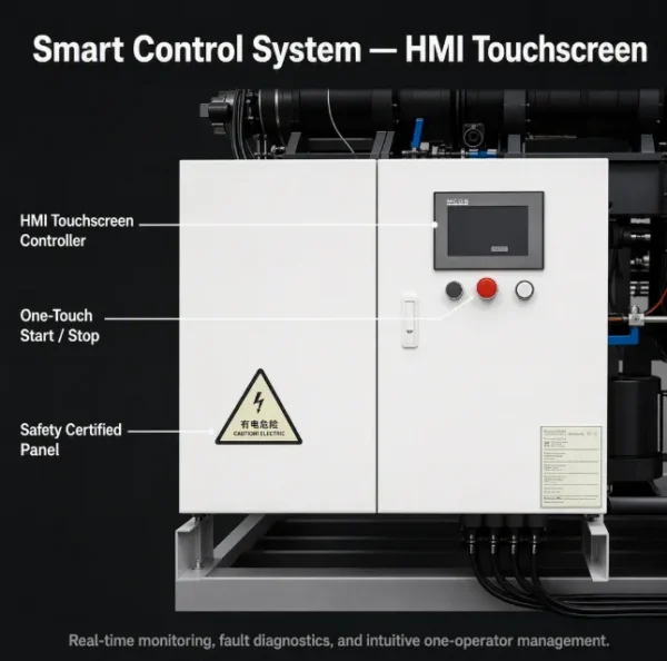 Industrial Screw-type Water Chiller, 380 V, Customizable - view 6