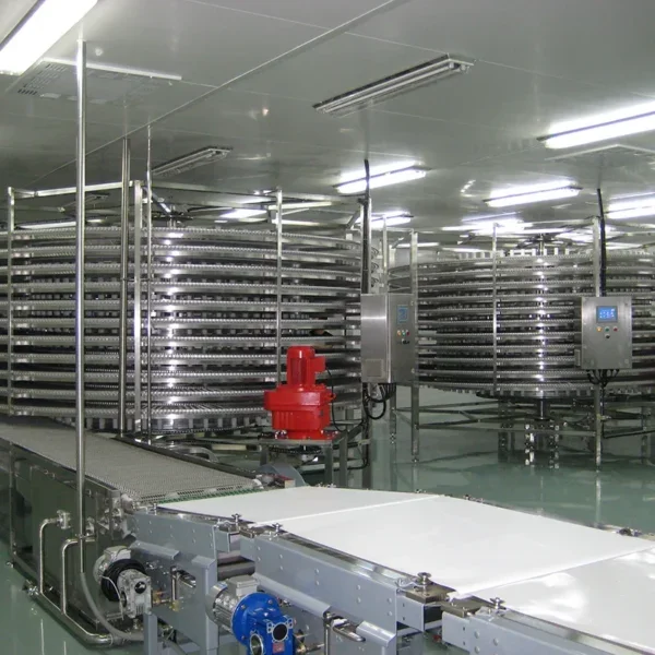 Industrial Spiral Iqf Freezer, R507A, 304, Stainless, Steel