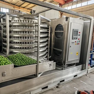 Industrial Spiral Tunnel Freezer, IQF, 220 V, R-404A