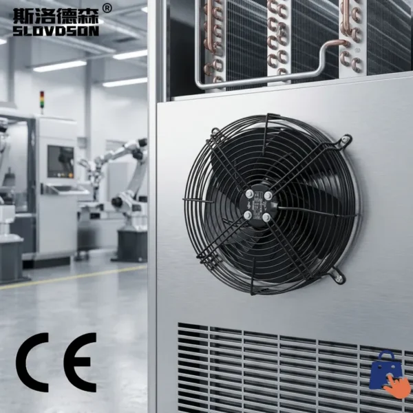 Industrial Ventilation Axial Fan, 380V, 3-Phase, 2250m³/h