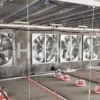 Industrial Ventilation Exhaust Fan, 380V/220V, Wall - view 4