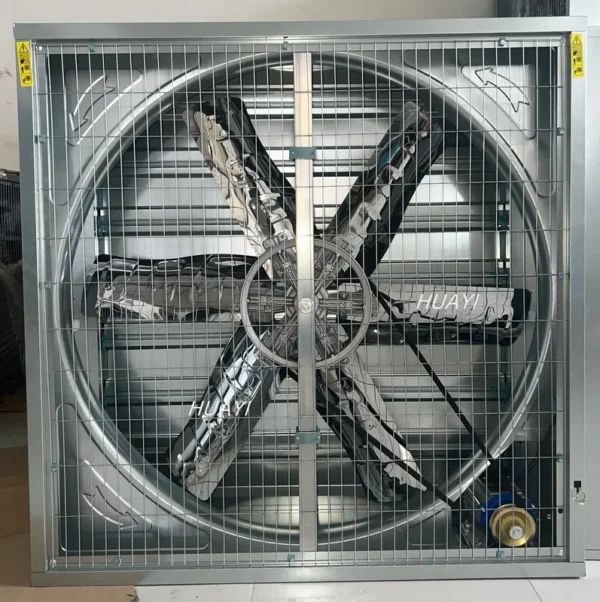 Industrial Ventilation Exhaust Fan, 50inch, 1380mm, Axial - view 6