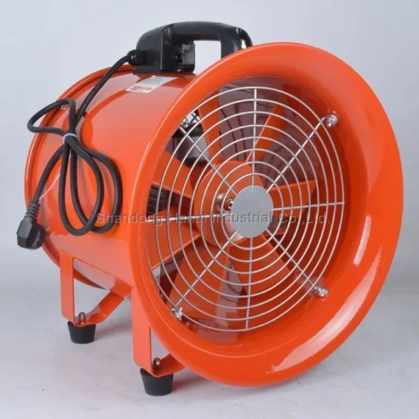 Industrial Ventilation Exhaust Fan, Portable, motor