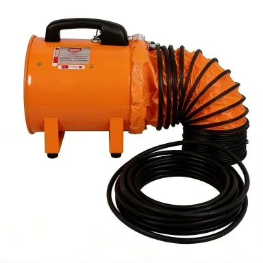Industrial Ventilation Fan, 16-20, Aluminum, Portable, 220V - view 2