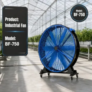 Industrial Ventilation Fan, HVLS, 750mm, 450W