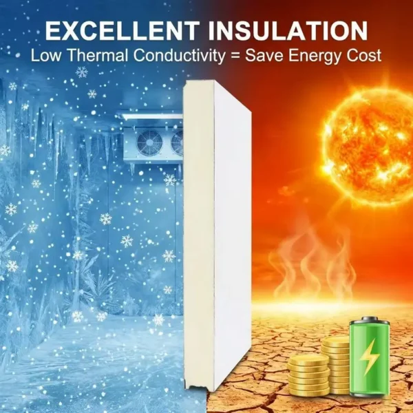 Industrial Walk-in Cool Freezer, 220 V, R404 - view 2