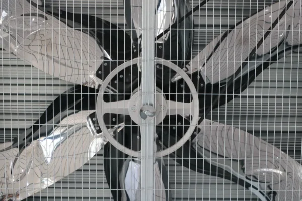 Industrial Wall Exhaust Fan, 220-240V, Electric - view 3