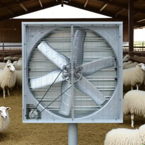 Industrial Wall Exhaust Fan, 500mm, Cast