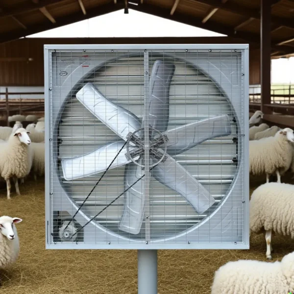 Industrial Wall Exhaust Fan, 500mm, Cast
