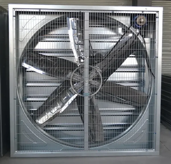 Industrial Wall Exhaust Fan, 500mm, Cast - view 2