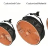Industrial Wall Fan, Plastic, Brushless, 770mm, 33dB - view 2