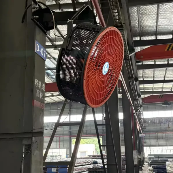 Industrial Wall Fan, Plastic, Brushless, 770mm, 33dB - view 6