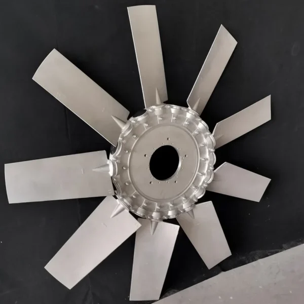 Industrial Wall-mounted Axial Fan, 500mm, Aluminum Alloy - view 2