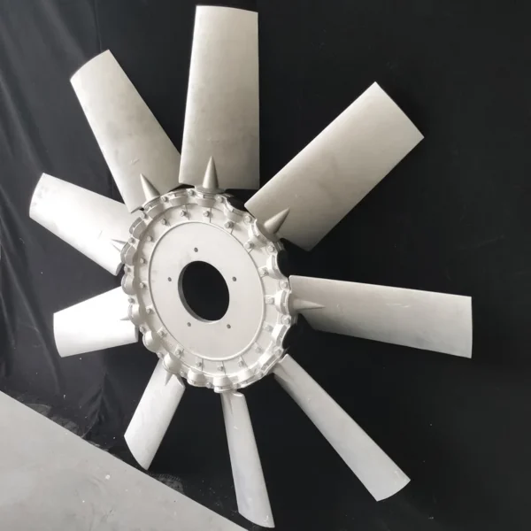 Industrial Wall-mounted Axial Fan, 500mm, Aluminum Alloy - view 4