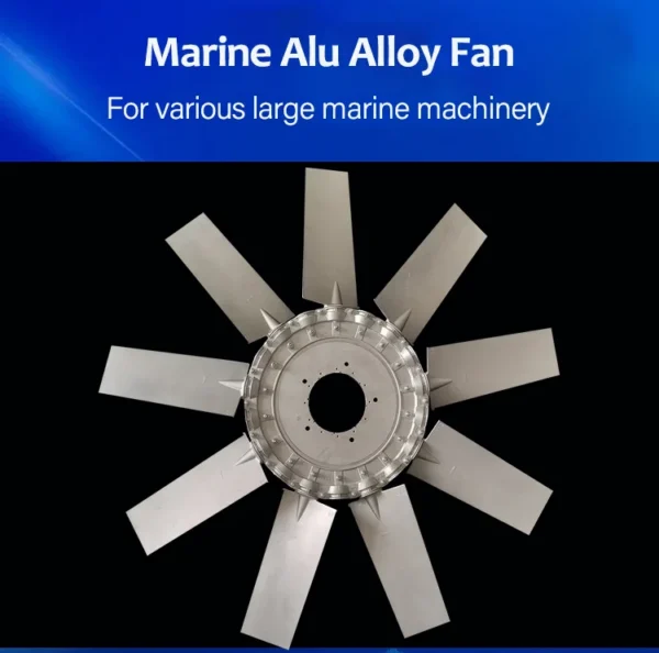 Industrial Wall-mounted Axial Fan, 500mm, Aluminum Alloy - view 5