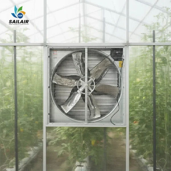 Industrial Wall-mounted Exhaust Fan, 1380mm, 380V, Electric