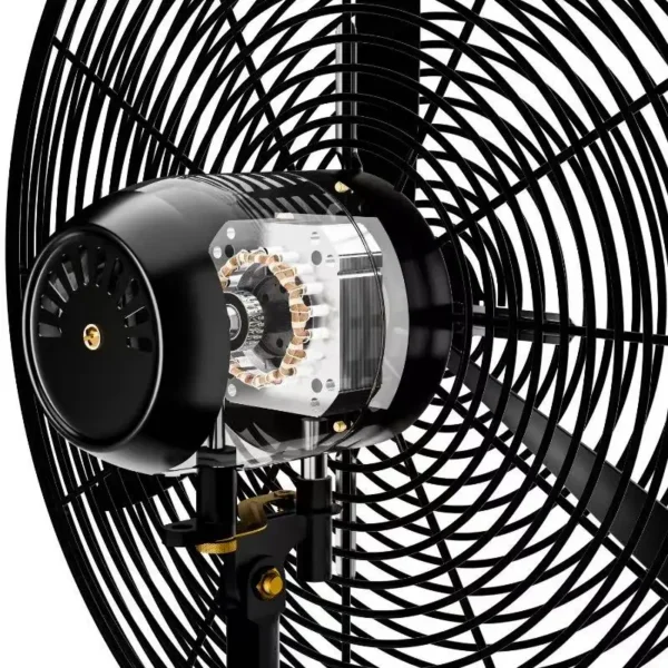 Industrial Wall-mounted Fan, 26-inch, Electric, Plastic - view 6